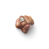 Squiggle Silver Ring