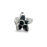 Pinky Single Flower Ring In Silver