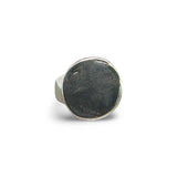 Pinky Everyday Round Signet Ring in Silver