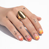 Everyday Oval Signet Ring in Gold