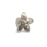 Small Flower Ring in Silver