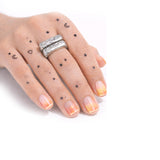 Silver Bar Ring