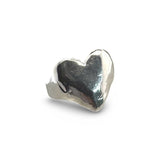 Pinky Heart Ring in Silver