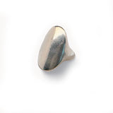 Everyday Oval Silver Signet Ring