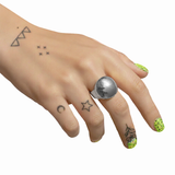 Everyday Silver Dome Ring