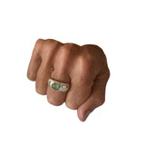 One of a kind Sapphire and Sterling Handcrafted Ring - 1