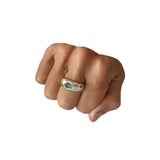 One of a kind Sapphire and Sterling Handcrafted Ring - 2